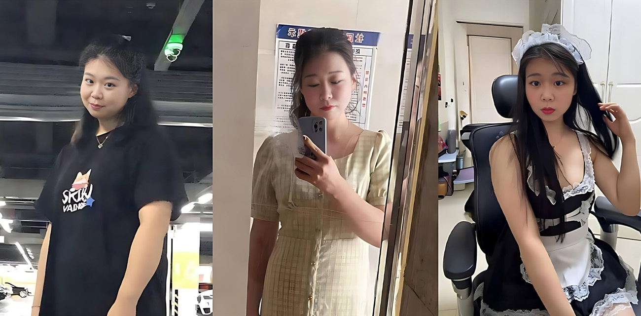 湖北小少妇【丁曲馨】与炮友偷情视频曝光，女仆制服揉奶扣穴表情淫骚，爆操骑乘爽到尖叫求饶