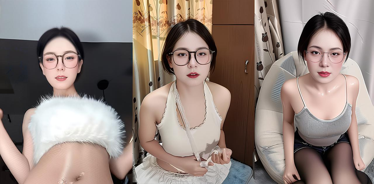 抖音网红【一个小桃桃】付费定制第二弹，反差御姐私下疯狂插穴自慰，情趣装抖奶骚浪诱惑太会勾人
