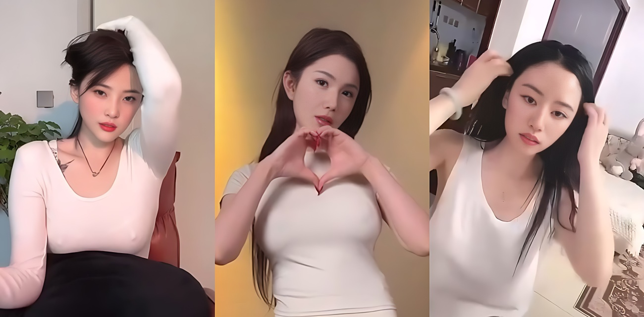 抖音各大女神闪现合集，露点擦边炉火纯青，衣衫半褪春光乍泄，曲线玲珑欲遮还露堪称福利巅峰