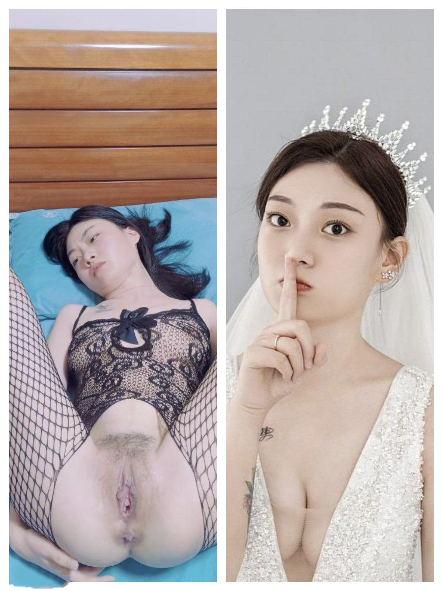 各位曹贼们大家好，六位高顔值新娘婚纱照露脸反差视频图片流出